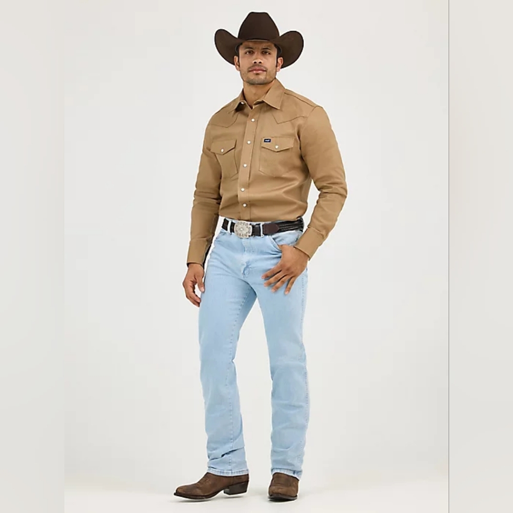 NWOT Wrangler® Cowboy Cut® Slim Fit Active Flex Jeans 34×38